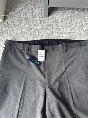 J. Crew Gray Tapered Dress Pants